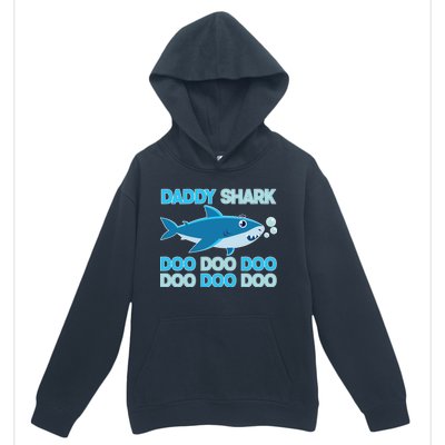 Daddy Shark Doo Doo Doo Funny Urban Pullover Hoodie