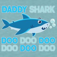 Daddy Shark Doo Doo Doo Funny Sueded Cloud Jersey T-Shirt