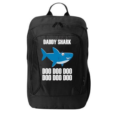 Daddy Shark Funny Cute City Backpack