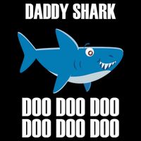 Daddy Shark Funny Cute City Backpack