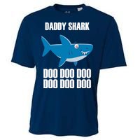 Daddy Shark Funny Cute Cooling Performance Crew T-Shirt