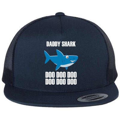 Daddy Shark Funny Cute Flatbill Hat