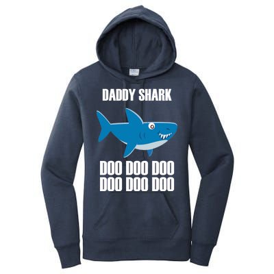 Daddy Shark Funny Cute Women's Pullover Hoodie