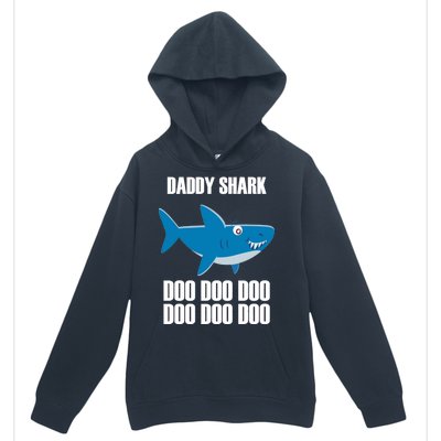 Daddy Shark Funny Cute Urban Pullover Hoodie