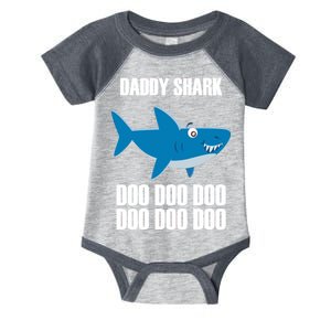 Daddy Shark Funny Cute Infant Baby Jersey Bodysuit