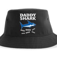 Daddy Shark Funny Dad Sustainable Bucket Hat