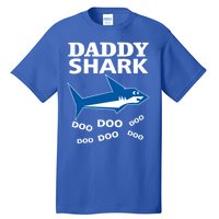 Daddy Shark Funny Dad Tall T-Shirt