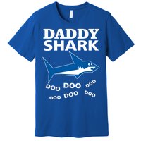 Daddy Shark Funny Dad Premium T-Shirt