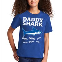 Daddy Shark Funny Dad Kids T-Shirt