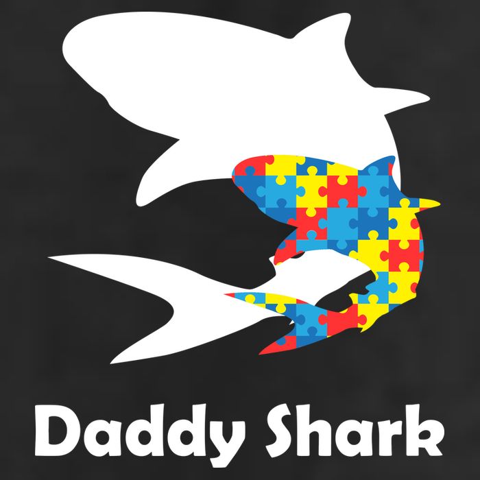 Daddy Shark Puzzles Autism Awareness Adult Drive Performance Visor