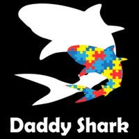 Daddy Shark Puzzles Autism Awareness Premium T-Shirt