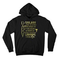 Daddy Strong As A Dragon Loyal As Hodor Hoodie