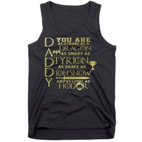 Daddy Strong As A Dragon Loyal As Hodor Tank Top