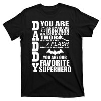 Daddy Superhero Father's Day T-Shirt