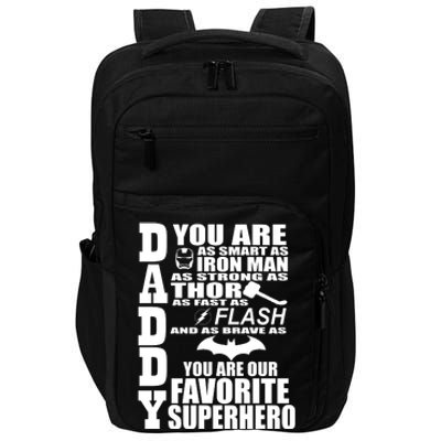 Daddy Superhero Father's Day Impact Tech Backpack