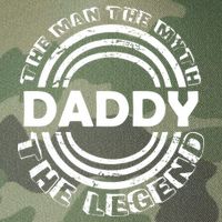 Daddy The Man The Myth The Legend Legacy Tie Dye Trucker Hat