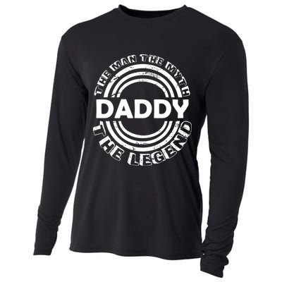Daddy The Man The Myth The Legend Cooling Performance Long Sleeve Crew