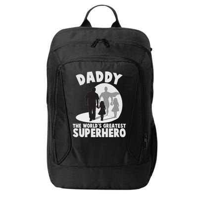 Daddy The World's Greatest Superhero Father's Day City Backpack
