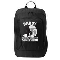 Daddy The World's Greatest Superhero Father's Day City Backpack