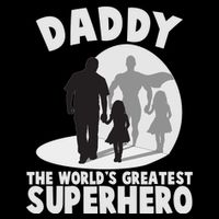 Daddy The World's Greatest Superhero Father's Day City Backpack