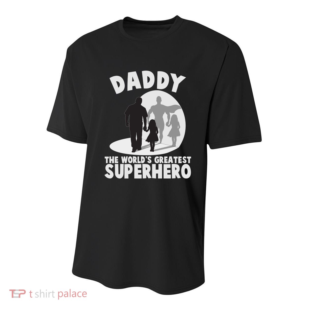 Daddy The World's Greatest Superhero Father's Day Youth Performance Sprint T-Shirt
