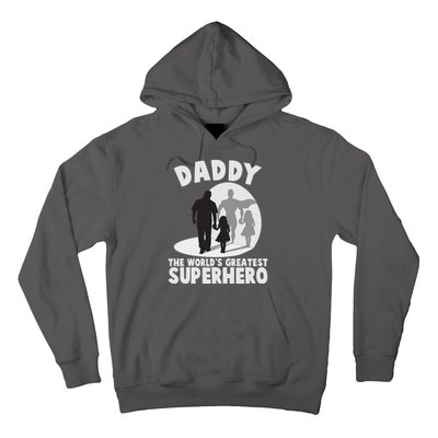 Daddy The World's Greatest Superhero Father's Day Hoodie