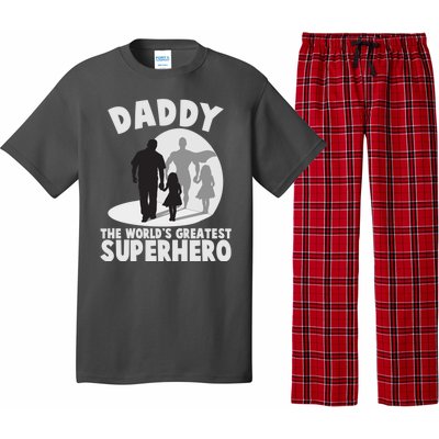 Daddy The World's Greatest Superhero Father's Day Pajama Set