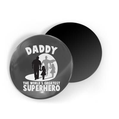 Daddy The World's Greatest Superhero Father's Day Magnet