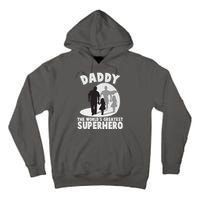 Daddy The World's Greatest Superhero Father's Day Tall Hoodie