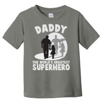 Daddy The World's Greatest Superhero Father's Day Toddler T-Shirt