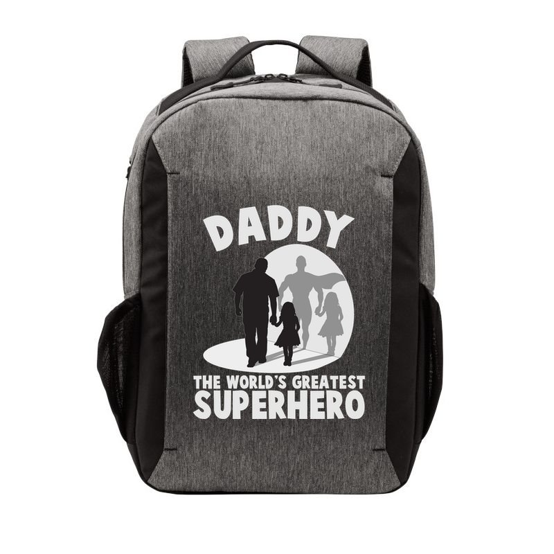 Daddy The World's Greatest Superhero Father's Day Vector Backpack
