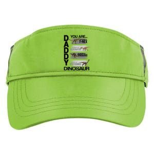 Daddy You Are My Favorite Dinosaur T-Rex Adult Drive Performance Visor