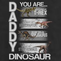 Daddy You Are My Favorite Dinosaur T-Rex Cool Comfort Performance Bucket Hat