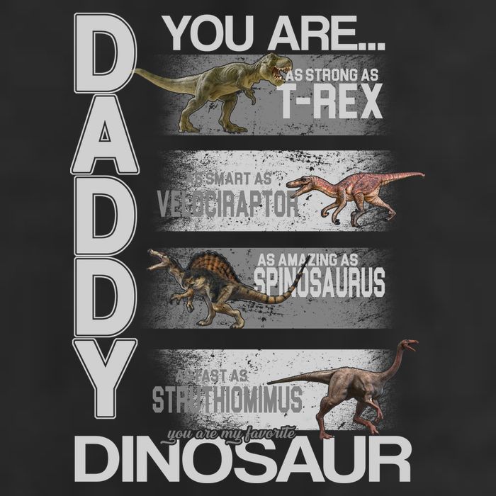 Daddy You Are My Favorite Dinosaur T-Rex Cool Comfort Performance Bucket Hat