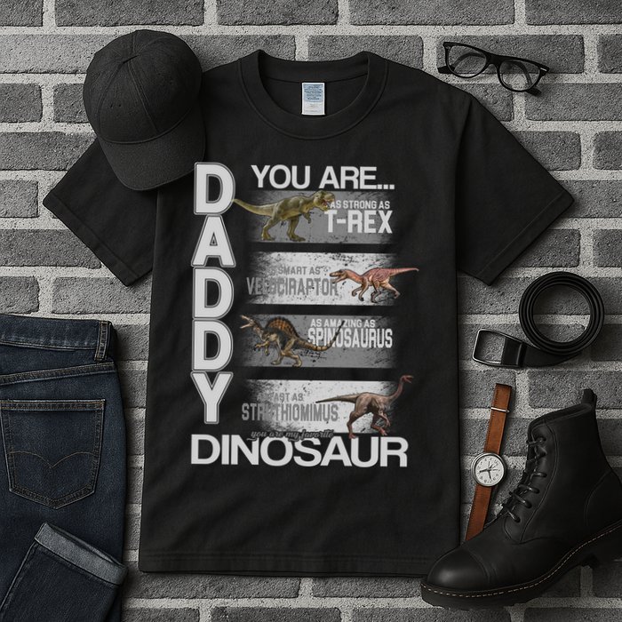 Daddy You Are My Favorite Dinosaur T-Rex Tall T-Shirt