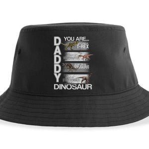 Daddy You Are My Favorite Dinosaur T-Rex Sustainable Bucket Hat