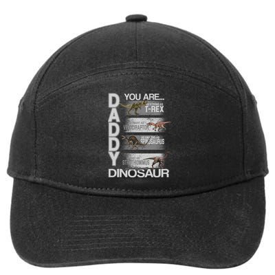 Daddy You Are My Favorite Dinosaur T-Rex 7-Panel Snapback Hat