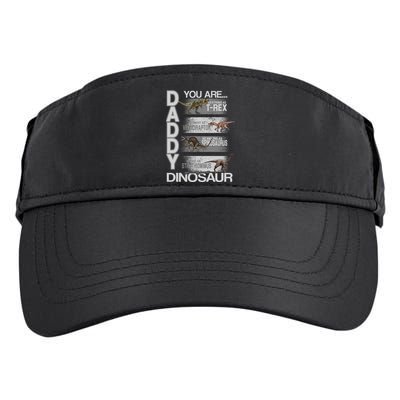 Daddy You Are My Favorite Dinosaur T-Rex Adult Drive Performance Visor