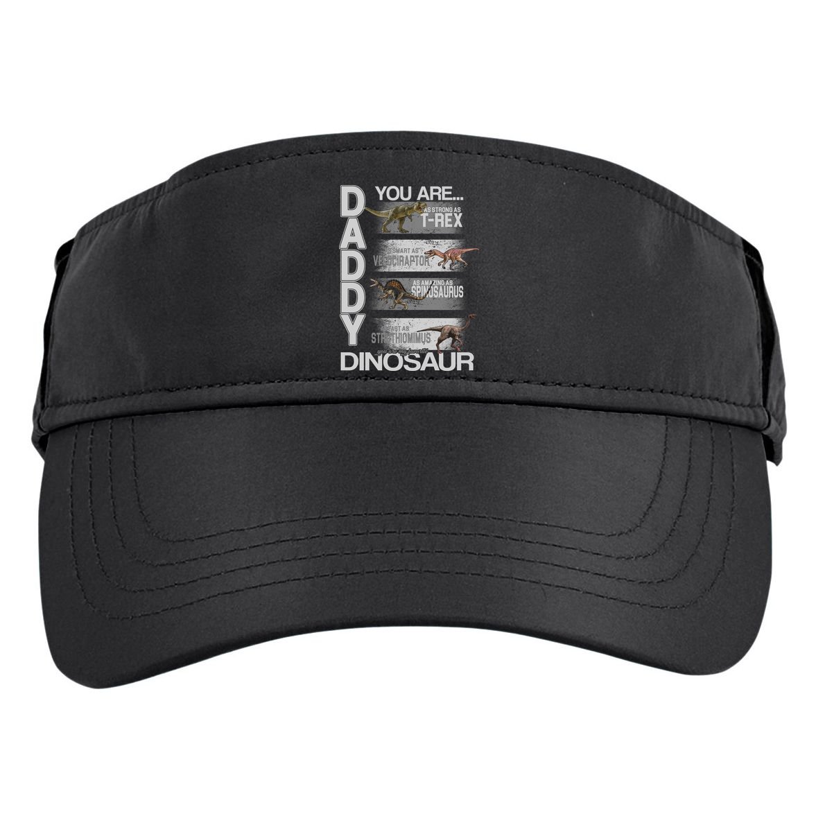 Daddy You Are My Favorite Dinosaur T-Rex Adult Drive Performance Visor