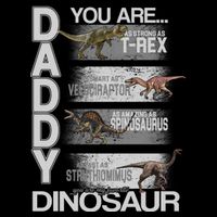 Daddy You Are My Favorite Dinosaur T-Rex Drawstring Bag