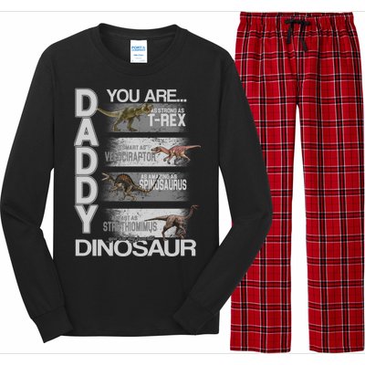 Daddy You Are My Favorite Dinosaur T-Rex Long Sleeve Pajama Set