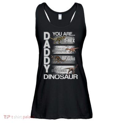 Daddy You Are My Favorite Dinosaur T-Rex Ladies Essential Flowy Tank