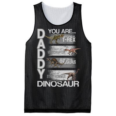 Daddy You Are My Favorite Dinosaur T-Rex Mesh Reversible Basketball Jersey Tank