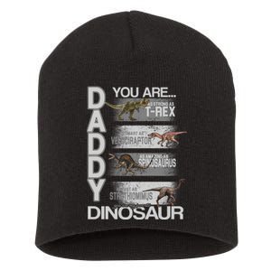 Daddy You Are My Favorite Dinosaur T-Rex Short Acrylic Beanie