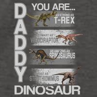 Daddy You Are My Favorite Dinosaur T-Rex Vector Backpack