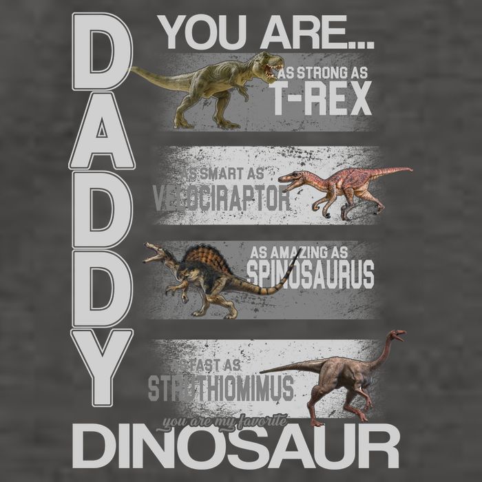 Daddy You Are My Favorite Dinosaur T-Rex Vector Backpack