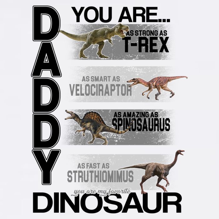 Daddy You Are My Favorite Dinosaur T-Rex Garment-Dyed Sweatshirt