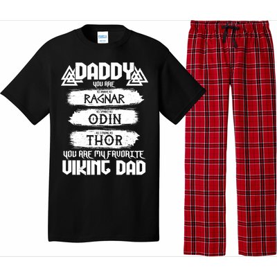 Daddy You Are My Favorite Viking Dad  Pajama Set