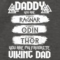 Daddy You Are My Favorite Viking Dad  Vector Backpack