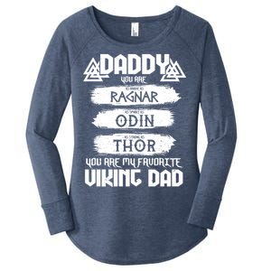 Daddy You Are My Favorite Viking Dad  Women's Perfect Tri Tunic Long Sleeve Shirt